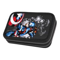 Piórnik 2-komorowy z wyposażeniem CoolPack Disney Core  jumper 2 Avengers. Wydawca: Patio. SmakLiter.pl Opakowanie Piórnik 2-komorowy z wyposażeniem CoolPack Disney Core  jumper 2 Avengers