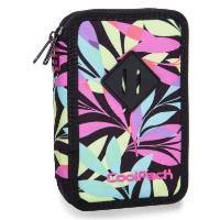 Opakowanie Piórnik 2-komorowy z wyposażeniem Coolpack Jumper 2 PASTEL LEAVES