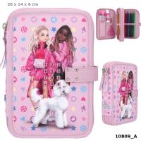 Opakowanie Piórnik 2 komorowy z wyposażeniem na kod Top Model Bling Bling 10809A