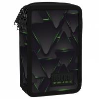 Opakowanie Piórnik 3-komorowy z wyposażeniem Backup Trójkąty 3DPB6EW49