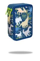 Piórnik 3-komorowy z wyposażeniem Coolpack Jumper 3 DINO PARK. Wydawca: Patio. SmakLiter.pl Opakowanie Piórnik 3-komorowy z wyposażeniem Coolpack Jumper 3 DINO PARK