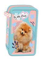 Opakowanie Piórnik 3-komorowy z wyposażeniem Fluffy Dog MY LITTLE FRIEND