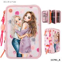 Opakowanie Piórnik 3-komorowy z wyposażeniem Happy Together Top Model 11741A