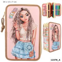 Opakowanie Piórnik 3-komorowy z wyposażeniem HIPPIE HEART Top Model 12378A