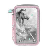 Opakowanie Piórnik 3-komorowy z wyposażeniem Horse PP23KO-023