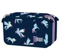 Opakowanie Piórnik 3-komorowy z wyposażeniem PC5 Holo unicorns