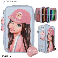 Opakowanie Piórnik 3-komorowy z wyposażeniem Top Model TEAM TEDDY z aplikacją 13010A