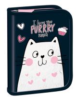 Opakowanie Piórnik dwuklapkowy bez wyposażenia Bambino KITTY