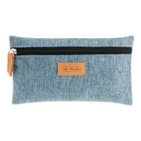 Opakowanie Piórnik kosmetyczka płaski Greenline Blue
