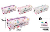 Opakowanie Piórnik kostka 21,5x9cm Sweet Love MIX