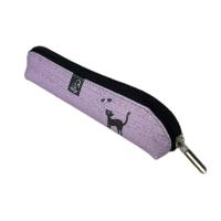 Piórnik mini Kot pastel fiolet. Wydawca: Bee-bee. SmakLiter.pl Opakowanie Piórnik mini Kot pastel fiolet