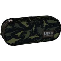 Opakowanie Piórnik owalny  BACKUP 4 model A 113 Dinozaury moro