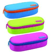 Opakowanie Piórnik owalny bez wyposażenia 22x9x5,5cm MIX