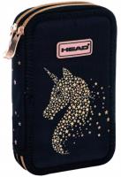 Opakowanie Piórnik podwójny bez wyp. AC2 Head Golden ASTRA