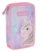 Piórnik podwójny bez wyposażenia fairy unicorn. Wydawca: ASTRA art-pap. SmakLiter.pl Opakowanie Piórnik podwójny bez wyposażenia fairy unicorn