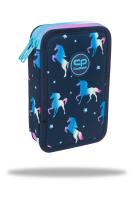 Opakowanie Piórnik podwójny z wyposażeniem Coolpack jumper 2 blue unicorn
