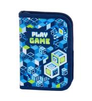 Opakowanie Piórnik pojedynczy 2 klapki bez wyp. Play Game