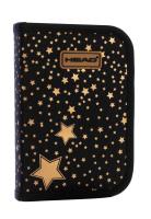 Opakowanie Piórnik pojedynczy dwuklapkowy bez wyposażenia Head golden effect midnight sky