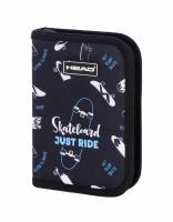 Opakowanie Piórnik pojedynczy dwuklapkowy bez wyposażenia Head just ride