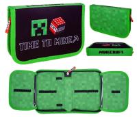 Piórnik potrójny Jumbo BW Minecraft AC3. Wydawca: ASTRA papiernicze. SmakLiter.pl Opakowanie Piórnik potrójny Jumbo BW Minecraft AC3