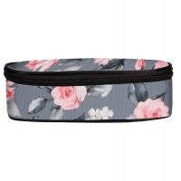 Piórnik Róże szary. Wydawca: incood.. SmakLiter.pl Opakowanie Piórnik Róże szary