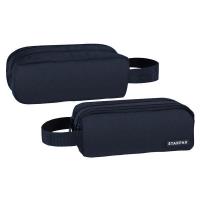 Opakowanie Piórnik saszetka 2 zamki Navy blue