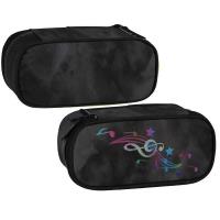 Opakowanie Piórnik saszetka owalna 1 zamek Music