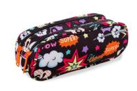 Opakowanie Piórnik szkolny dwukomorowy Clever Comics