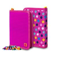 Opakowanie Piórnik szkolny na suwak z purpurowym panelem