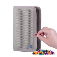 Opakowanie Piórnik szkolny na suwak z szarym panelem