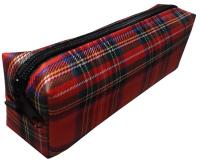 Opakowanie Piórnik szkolny NS08 kratka czerwona