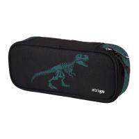 Opakowanie Piórnik szkolny prostokąt Dinozaur czarny STRIGO