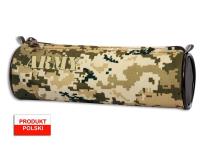 Piórnik szkolny WAR-1213 tuba moro brązowa kratka. Wydawca: Warta. SmakLiter.pl Opakowanie Piórnik szkolny WAR-1213 tuba moro brązowa kratka