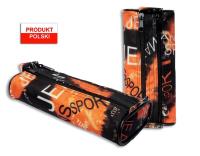 Opakowanie Piórnik szkolny WAR-1272 owal czarno pomarańczowy