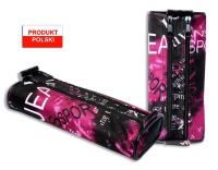 Opakowanie Piórnik szkolny WAR-1273 owal czarno różowy WARTA