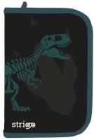 Opakowanie Piórnik szkolny z dwiema klapami Dinozaur STRIGO