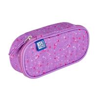 Opakowanie Piórnik z klapką Floral ciemnofioletowy OXFORD