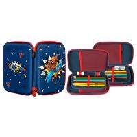 Piórnik z Wyposażeniem 3D Spiderman. Wydawca: Cass Film. SmakLiter.pl Opakowanie Piórnik z Wyposażeniem 3D Spiderman