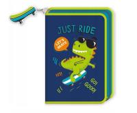 Opakowanie Piórnik z wyposażeniem na 1 zamek No name Chłopiec