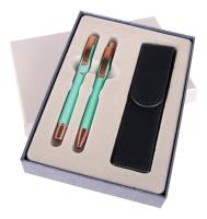 Opakowanie Pióro + długopis Master w etui ES zielony
