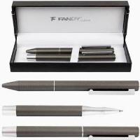 Opakowanie Pióro kulkowe + długopis Ocelot BR szary