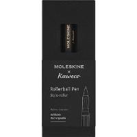 Pióro kulkowe Kaweco x Moleskine czarne. Wydawca: Moleskine. SmakLiter.pl Opakowanie Pióro kulkowe Kaweco x Moleskine czarne