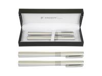 Opakowanie Pióro wieczne + długopis Virgo BF srebrny