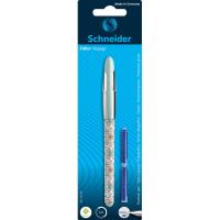 Opakowanie Pióro wieczne Schneider Voyage M + 2 cartridge mix. blister