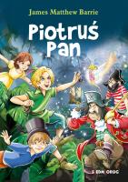 Piotruś Pan. Autor: James Matthew Barrie. SmakLiter.pl Okładka książki Piotruś Pan
