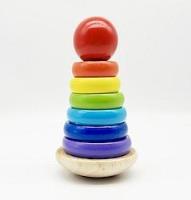 Opakowanie Piramida wańka wstańka drewniana