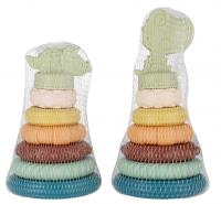 Piramidka edukacyjna pastelowa BamBam 1 szt. mix. Wydawca: BamBam. SmakLiter.pl Opakowanie Piramidka edukacyjna pastelowa BamBam 1 szt. mix