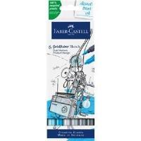 Opakowanie Pisak dwustronny Goldfaber 6 kol. FABER CASTELL