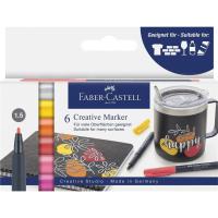 Pisak kreatywny summer breeze 6szt. Wydawca: Faber Castell. SmakLiter.pl Opakowanie Pisak kreatywny summer breeze 6szt