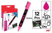 Opakowanie Pisak kredowy różowy (12szt)